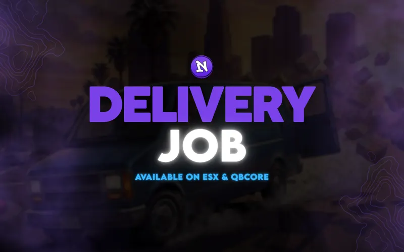 Delivery Job interface preview